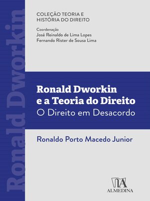 cover image of Ronald Dworkin e a teoria do Direito